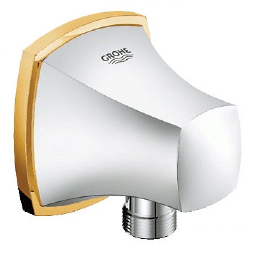 GROHE Grandera nástenné kolienko, DN 15, chróm / zlato 27970IG0
