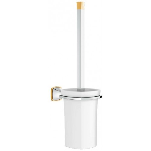 GROHE Grandera súprava na čistenie toalety, chróm / zlato 40632IG0
