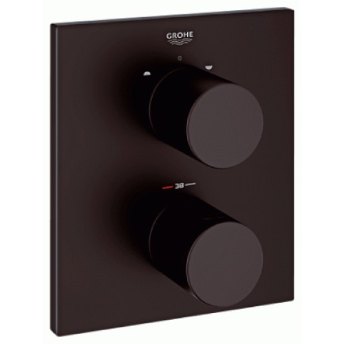 GROHE Grohtherm 3000 Cosmopolitan termostatická vaňová / sprchová batéria, čierna G19567KS