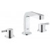GROHE Lineare umývadlová trojotvorová batéria, DN 15, chróm 20304000