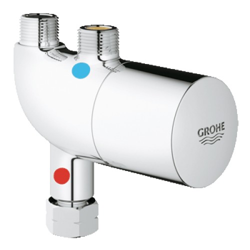 GROHE Grohtherm Micro - Ochrana proti obareniu,chróm 34487000