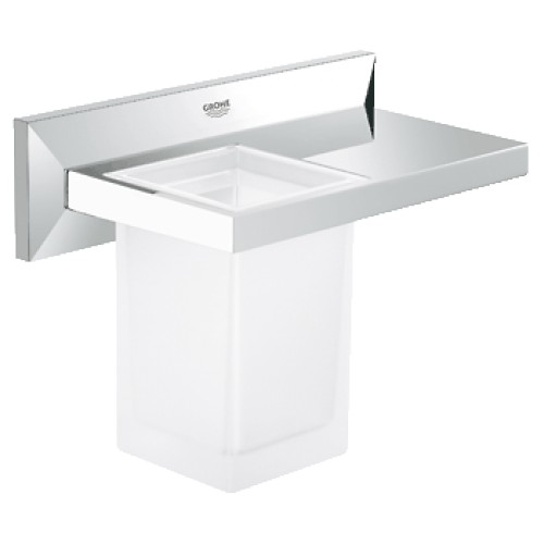 GROHE Allure Brilliant - Polička s pohárom,chróm 40503000 GROHE Allure Brilliant - Polička s pohárom,chróm 40503000