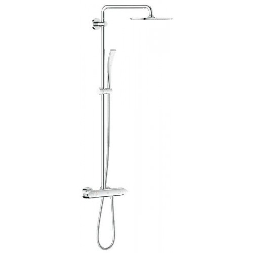 GROHE Rainshower sprchový systém 310 s termostatom na stenu, chróm 27472000 GROHE Rainshower sprchový systém 310 s termostatom na stenu, chróm 27472000