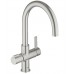 GROHE Red Duo páková drezová batéria, DN 15, supersteel 30033DC0
