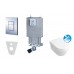 GROHE Uniset - Uniset pre závesné WC, kompletná sada 38643SET-KB