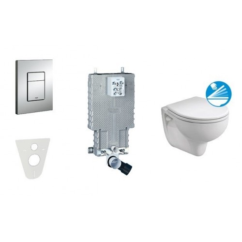 GROHE Uniset - Uniset pre závesné WC, kompletná sada 38643SET-KD GROHE Uniset - Uniset pre závesné WC, kompletná sada 38643SET-KD