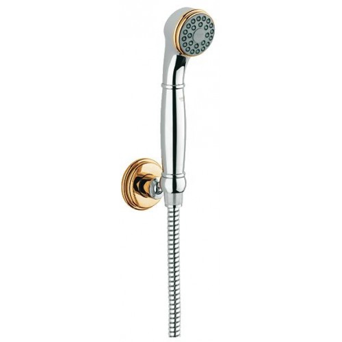 GROHE Sinfonia držiak na stenu súprava sprchový prúd, chróm / zlato 28976IG0