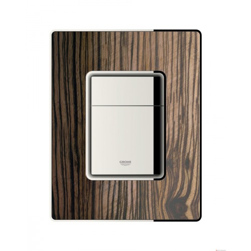 GROHE Skate Cosmopolitan ovládacie tlačidlo, Macassar / chróm 38849HR0