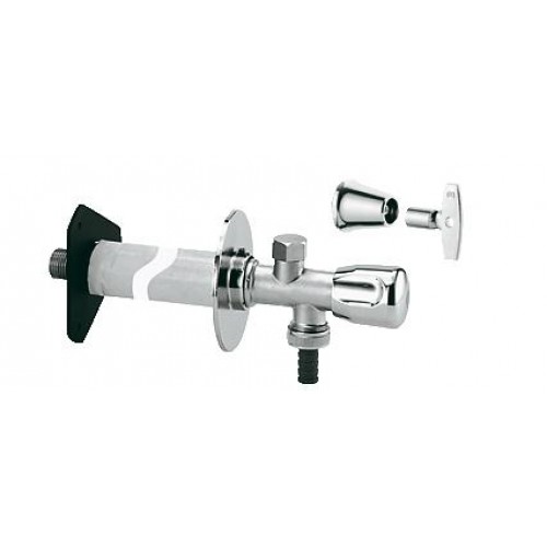 GROHE Eurotec vonkajší nástenný set, DN 15, chróm 41208000