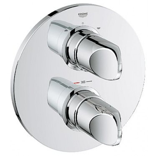 GROHE Veris Termostatická vaňová batéria pod omietku, chróm 19364000 GROHE Veris Termostatická vaňová batéria pod omietku, chróm 19364000