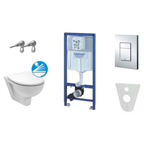 GROHE Rapid SL - Rapid SL pre závesné WC, kompletná sada 38528SET-KP