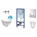 GROHE Rapid SL - Rapid SL pre závesné WC, kompletná sada 38528SET-KP