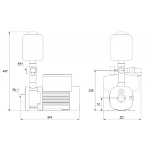 BAZÁR Grundfos CMBE 1-44 1x220-240V Posilňovacia stanica 98374697 VYSKÚŠANÉ!!!