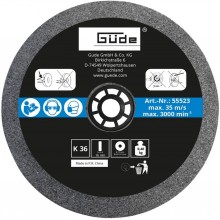 GÜDE Brúsny kotúč vhodný pre brúsku GDS 125 55523