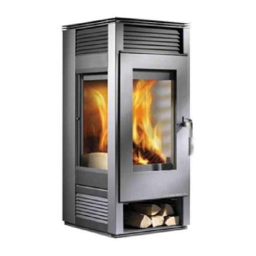 HAAS + SOHN krbové kachle Juva II , šedá sklo 0425515120000