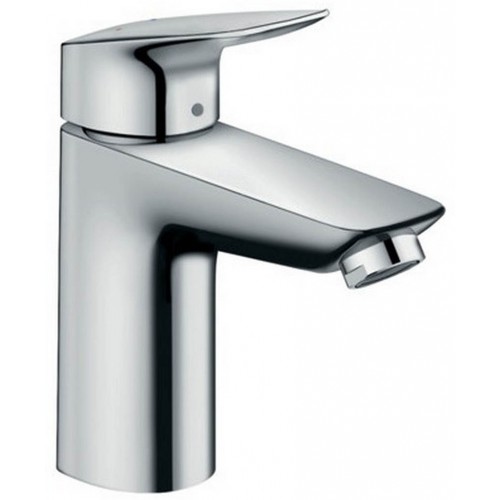 Hansgrohe Logis Páková umývadlová batéria 100, s Push-Open, chróm 71107000