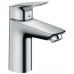 Hansgrohe Logis Páková umývadlová batéria 100, s Push-Open, chróm 71107000