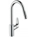 Hansgrohe Focus M41 Páková drezová batéria 240, so spŕškou, chróm 31815000