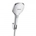 Hansgrohe Raindance Select E 120 Porter Ručná sprcha sada 1,60 m, biela/chróm 26720400
