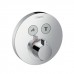 Hansgrohe Shower Select termostat pod omietku pre 2 spotrebiče, chróm 15743000
