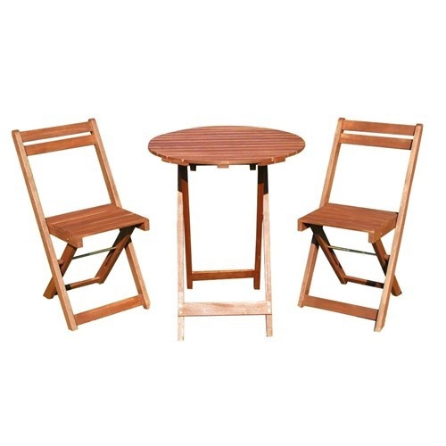 HAPPY GREEN Balkónový drevený set Acacia 3-dielny 37BSRDTXFCH