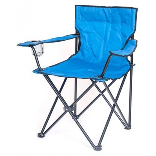 HAPPY GREEN Rybárske kresielko, modré 50CJF5001B-A