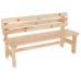HAPPY GREEN Rožmberk Lavica záhradné 150 x 50 x 80 cm, masívne drevo 37PIVO3L