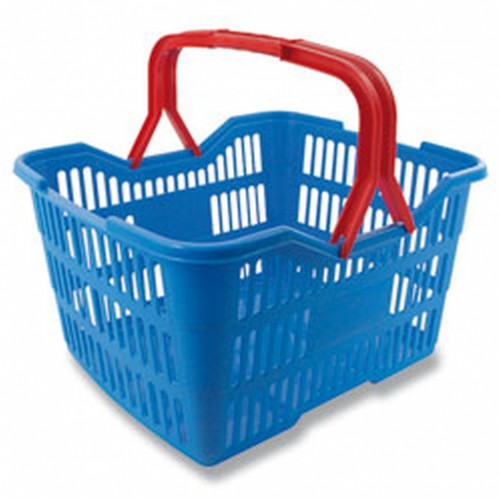 HEIDRUN TWILLIE nákupný košík 22 x 40 x 30 cm modrý 1103