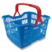HEIDRUN TWILLIE nákupný košík 22 x 40 x 30 cm modrý 1103
