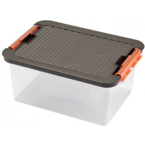 HEIDRUN Box CLIP, veko Rattan, 18 x 40 x 29 cm, 14 l, 4604