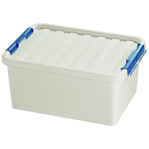 HEIDRUN Box úložný s vekom, 18 x 40 x 29 cm, 14 l, fialová 1604