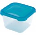 HEIDRUN Dóza na potraviny POLAR FROST,14,5x14,5x6,4 cm,0,9L, transparent./mix farieb 1760