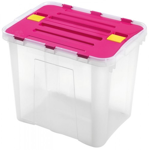 HEIDRUN Box úložný s integrovaným čiernym vekom 30l 1643 HEIDRUN Box úložný s integrovaným čiernym vekom 30l 1643
