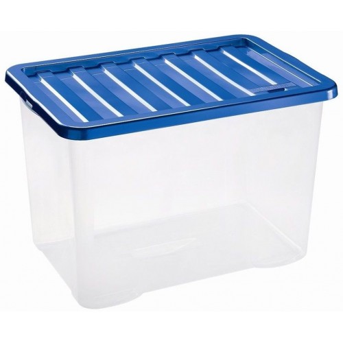 HEIDRUN Box úložný Quasar, 38 x 28,5 x 28 cm, 22 l, veko modré 1624m HEIDRUN Box úložný Quasar, 38 x 28,5 x 28 cm, 22 l, veko modré 1624m