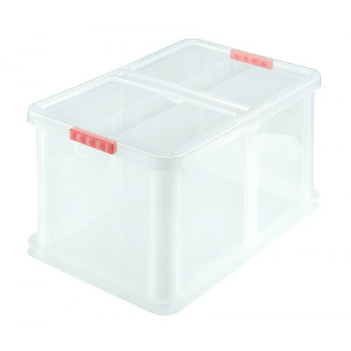 HEIDRUN UNIBOX s vekom 39,5 x 29,5 x 21 cm, 18 l, transparentný, 7083 HEIDRUN UNIBOX s vekom 39,5 x 29,5 x 21 cm, 18 l, transparentný, 7083