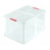 HEIDRUN UNIBOX s vekom 39,5 x 29,5 x 21 cm, 18 l, transparentný, 7083