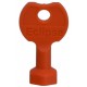 HEIMEIER Nastavovací kľúč pre Eclipse, oranžová farba 3930-02.142