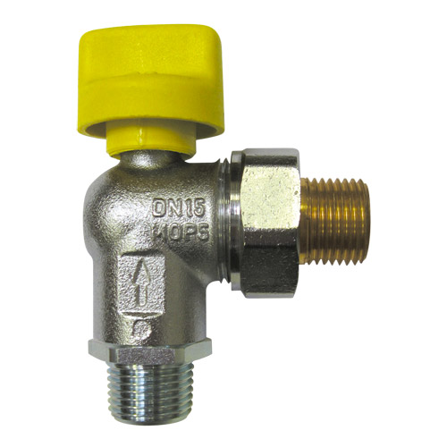 HERZ Guľový rohový kohút PLYN - tepelná poistka, závit. nátrubok, DN 15, 1236251 HERZ Guľový rohový kohút PLYN - tepelná poistka, závit. nátrubok, DN 15, 1236251