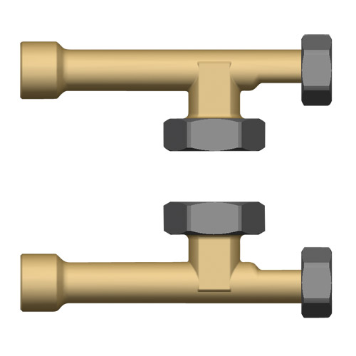 HERZ Pripojovacia čerpadlová sada, 1 pár, Dim. 1", 3F53225