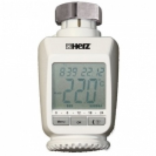 HERZ Elektronická termostatická hlavica vrátane rádiového prijímača, M 28 x 1,5 8250 01