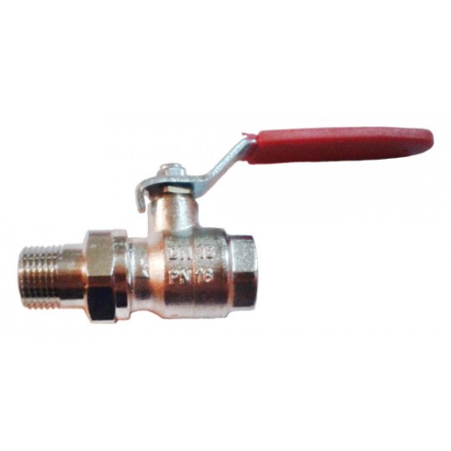 HERZ Guľový kohút MODUL - páka oceľový plech, PN 16, Dim. 50 - 1221126