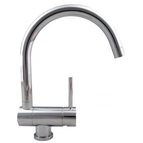 HERZ Fresh drezová zmiešavacia batéria, rohové ventily UH00134