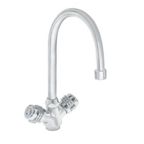 HERZ Val drezová zmiešavacia batéria, "J" výtok, rohové ventily UH07155