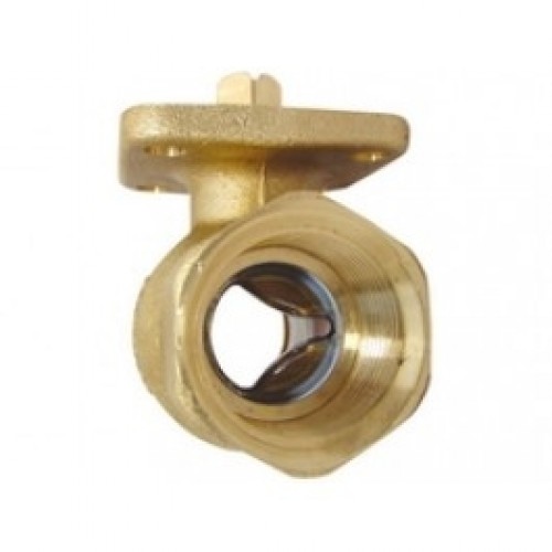 HERZ Dvojcestný regulačný guľový kohút bez rukoväte PN 40, DN 40, Kvs 32, 1211715