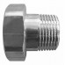 HERZ Závitový nátrubok s prevlečnou maticou s kónickým tesnením, 3/4, 1/2 x 35, 1621011