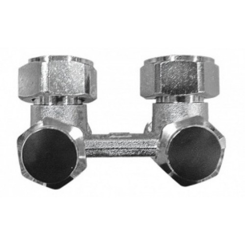 HERZ 3000 uzatvárateľné šróbenie "H" pre VK radiátory, rohové, G 3/4 1346611