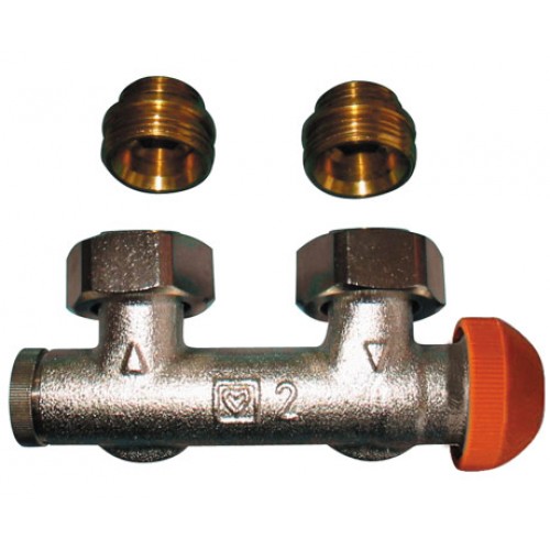 HERZ TS-3000 šróbenie s termostatickým ventilom M 28 x 1,5 rohové 1369491