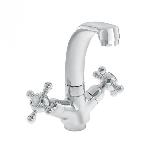 HERZ Stil umývadlová zmiešavacia batéria, liaty výtok, horná časť sifónu 5/4 "UH07073