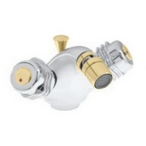 HERZ Val bidetová zmiešavacie batérie, horná časť sifónu, 5/4 ", rohové ventily UH07551