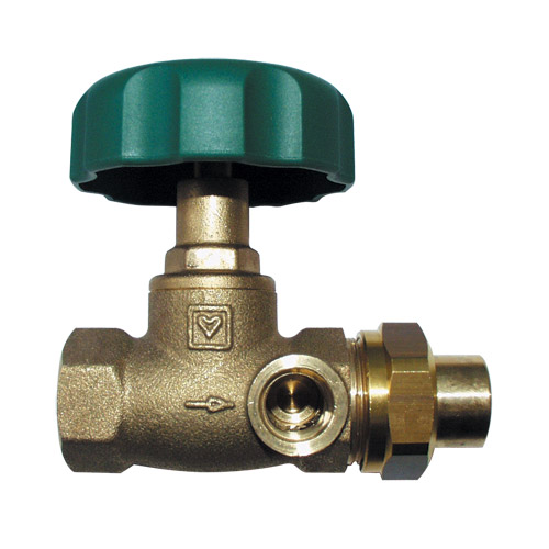 HERZ Uzatvárací ventil priamy, DN 20, vnútorný závit x vonkajší závit + nátrubok, 2421512 HERZ Uzatvárací ventil priamy, DN 20, vnútorný závit x vonkajší závit + nátrubok, 2421512